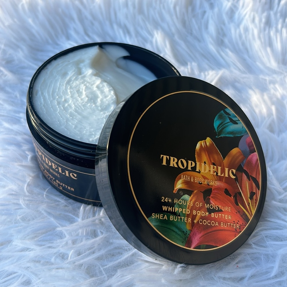 Bath & Body Works Tropidelic Whipped Body Butter 24 Hour Moisture 6.5 fl oz NEW